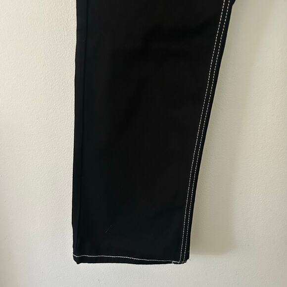 Fivestar General Women's High Rise Twill Service Pants Jeans Black 0 24 New - Picture 5 of 9